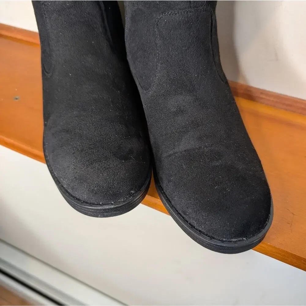 Life Stride Women's Optimum Knee-high Boots In Black, 8.5 Wide